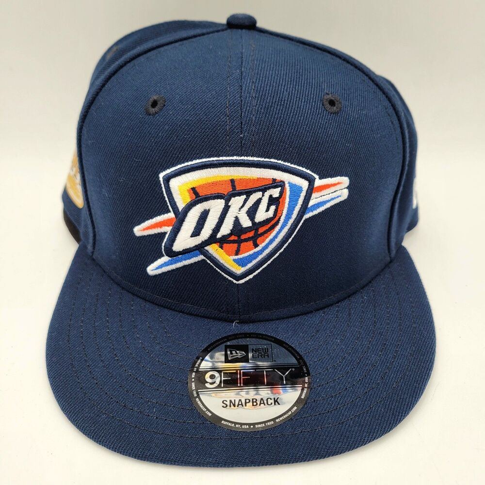 OKC Oklahoma City Thunder 2025 NBA Finals Champions New Era 9Fifty Snapback Hat